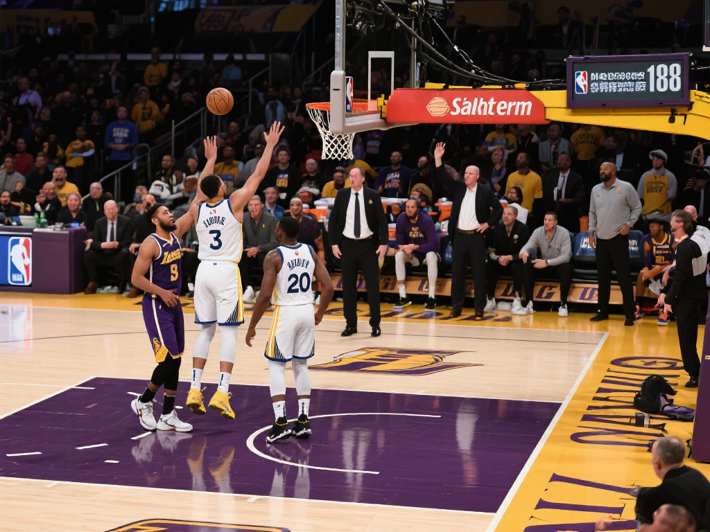 以近期的一场NBA季后赛为例，某队在最后时刻完成逆