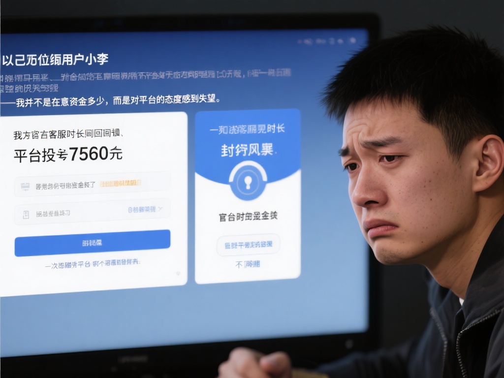 以某位用户小李的经历为例，他在平台上投入了数千元资